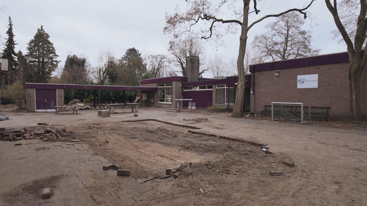 Bosbergschool: het oude gebouw