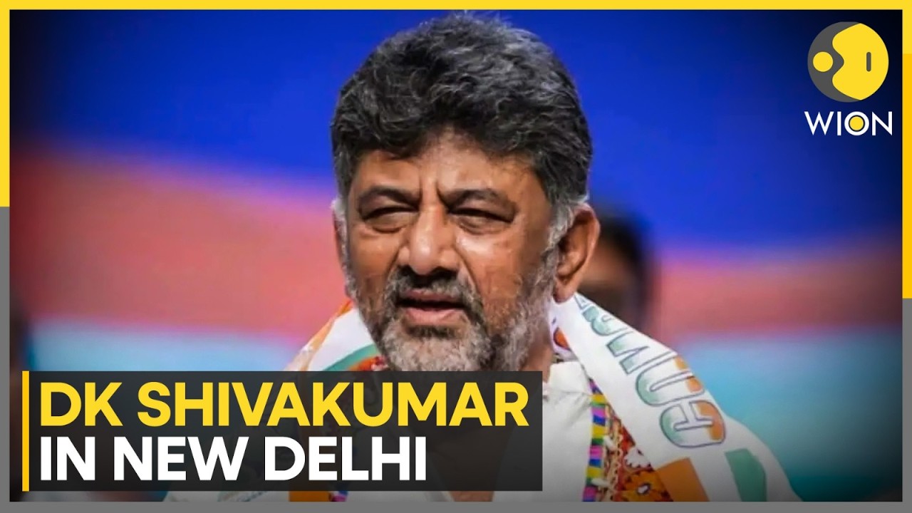Karnataka CM DK Shivakumar To Attend NITI Aayog Meeting in New Delhi | WION News