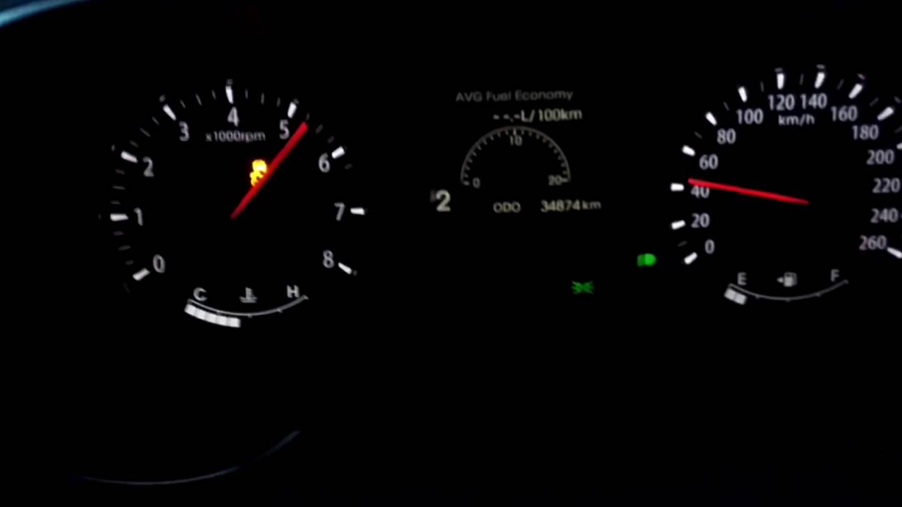 KIA Optima 2.0 CVVL 0-130km/h acceleration
