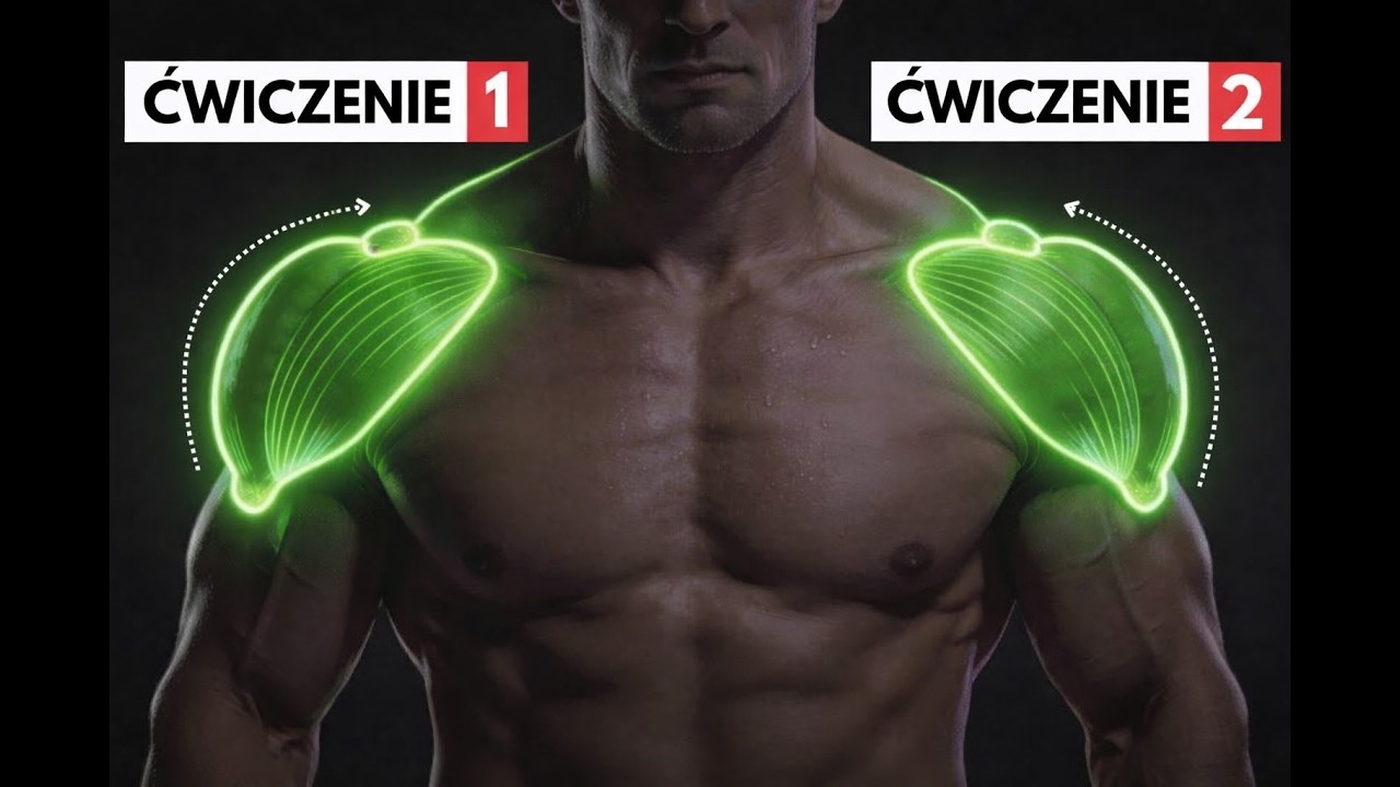 Jedyne 2 ćwiczenia na barki, które budują siłę bez przeciążania