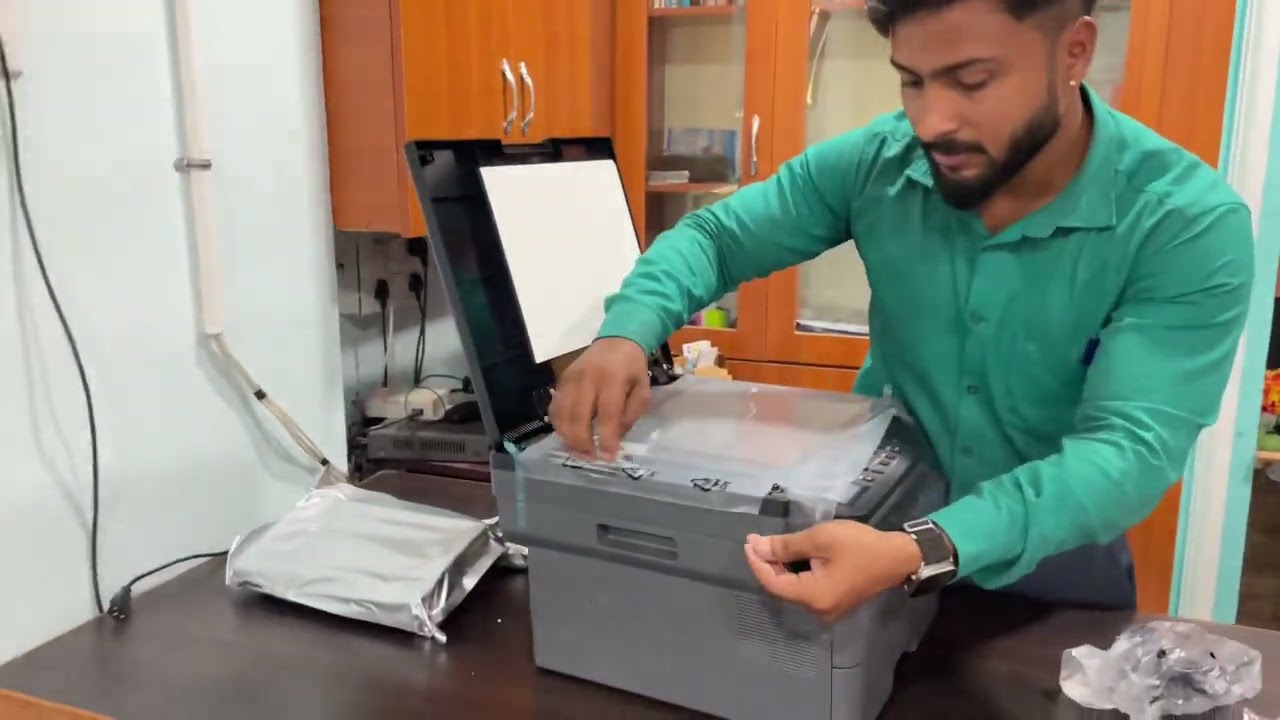 Brother DCP B7600D(B) installation #brotherprinter #printer #youtube #viralvideo #music #trending