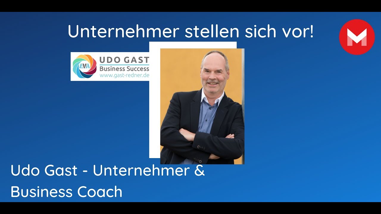 M-POINT PROFESSIONALS stellen sich vor! Im Gespr&auml;ch mit Udo Gast (Speaker und Coach)