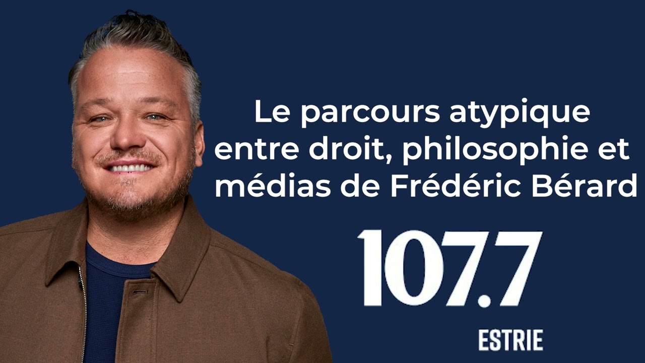 Le parcours atypique entre droit, philosophie et m&eacute;dias de Fr&eacute;d&eacute;ric B&eacute;rard
