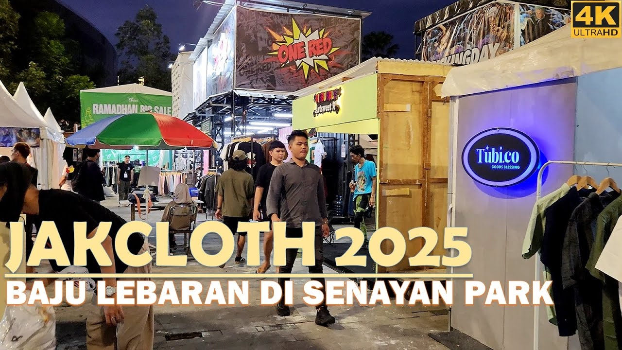 walking around at JAKCLOTH 2025❗Jakcloth Lebaran at Senayan Park - Jakarta Clothing Event terbesar⁉️