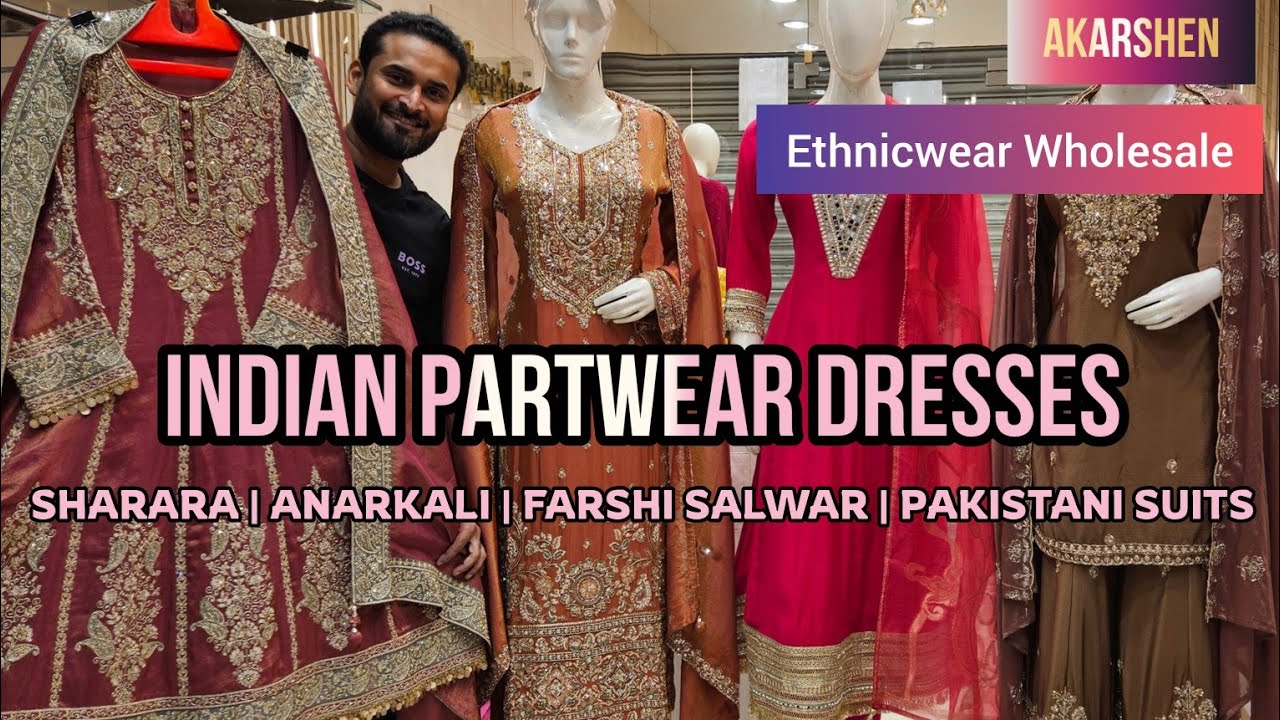 Indian Party wear Dresses | Ethnic wear Wholesale Delhi | Wedding Collection & Festive Wear Anarkali