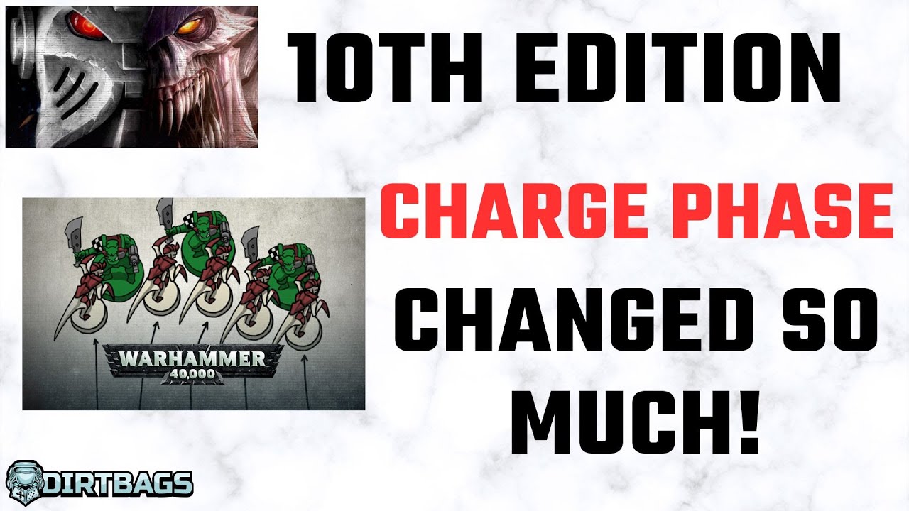 Charge Phase in 10th Edition 40,000 | Warhammer 40k new 10th edition phase and its differences