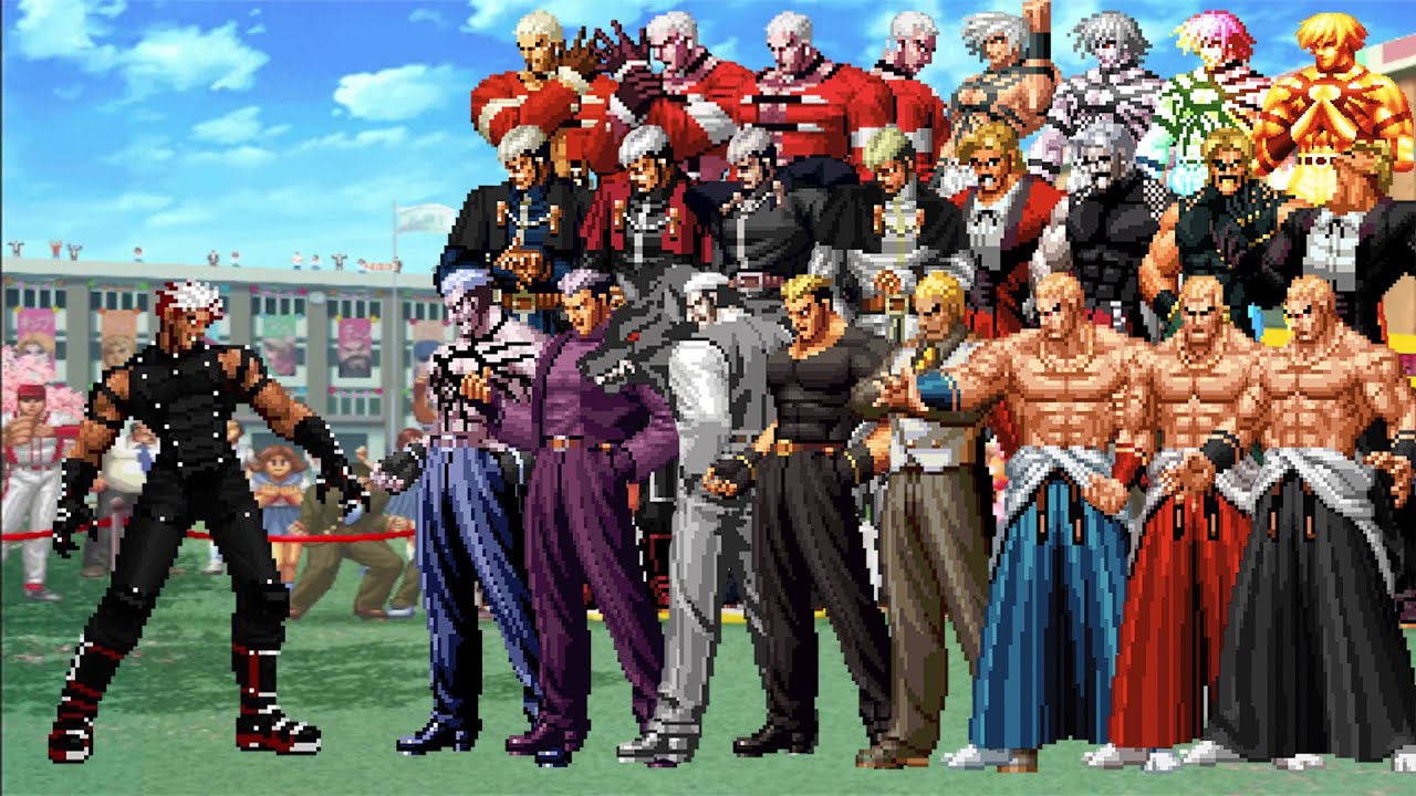 Constantine Vs Super Kof Bosses Team Mugen