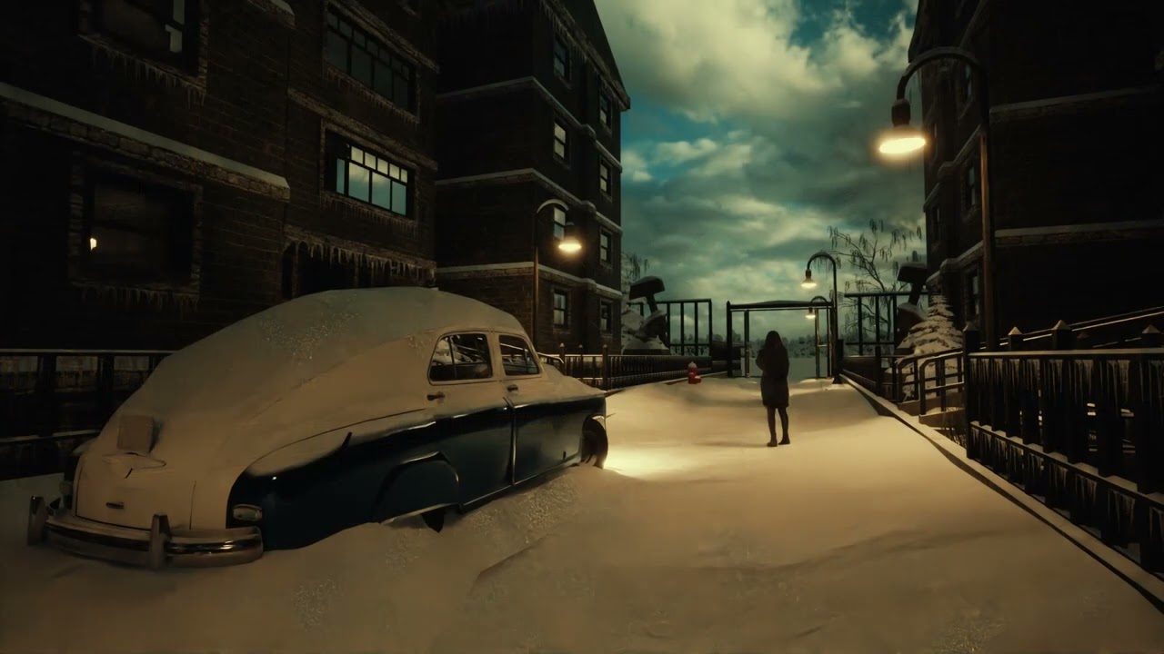 Winter. Twinmotion render