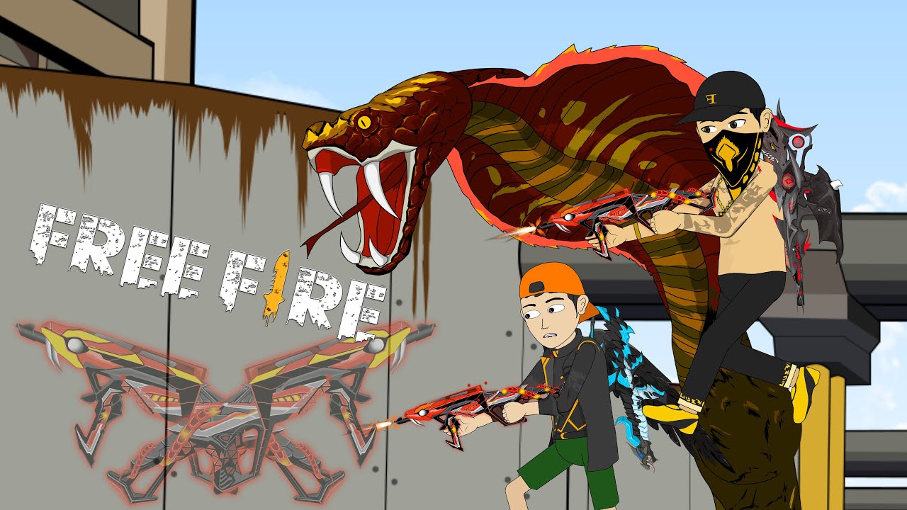 Animation Free Fire - Review MP40 Cobra Bareng @letdahyper Auto Racuni Satu Server - Yu Animasi
