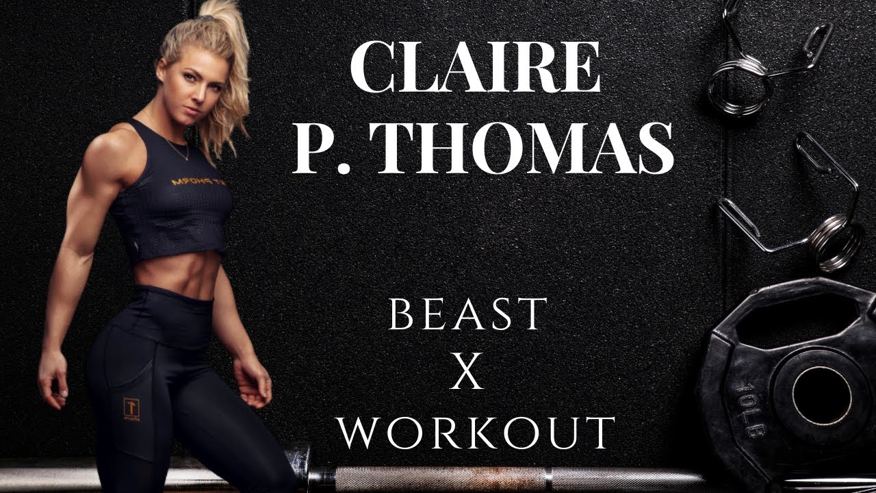 Claire P. Thomas | beast workout compilation | Model | Bodybuilder | female fitness motivation | abs