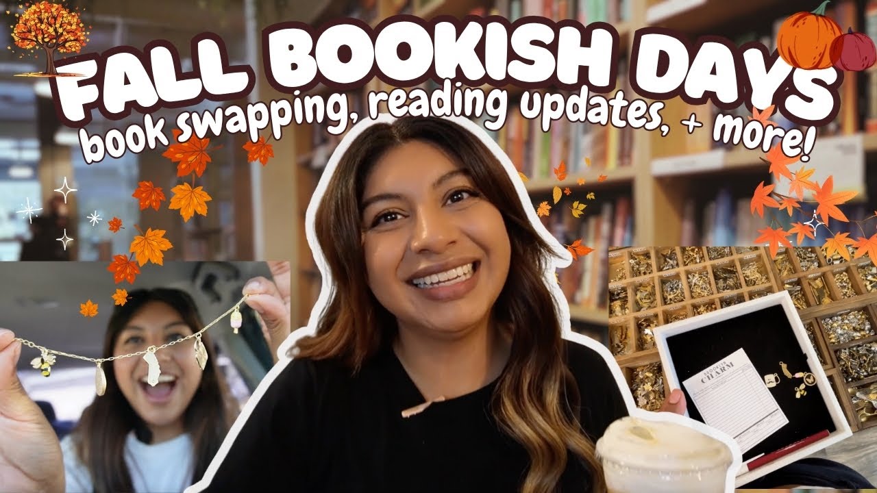 Cozy Fall Book Days 🍂 book swapping, reading updates, + more!