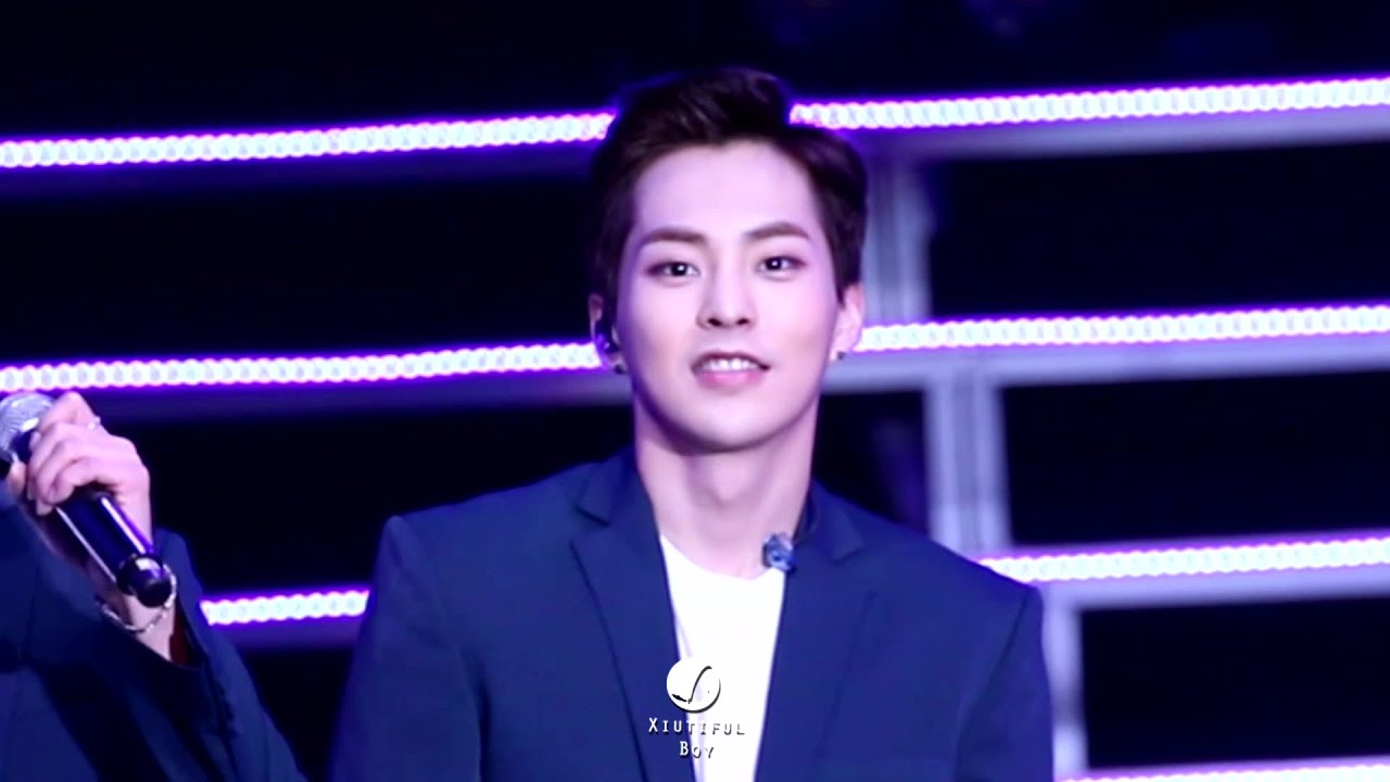 160326 상해KPOP콘서트 EXO XIUMIN 시우민 Edit. "슈냥이 눈키스"