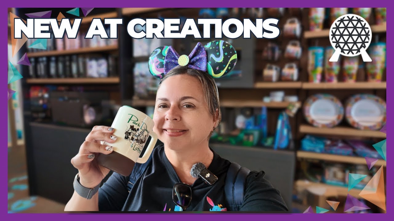 What's NEW at EPCOT  Creations Shop Merch Update