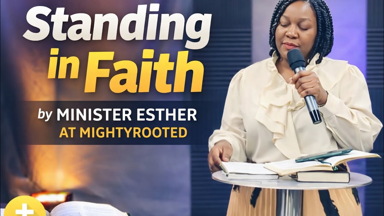 Standing in faith by minister Esther