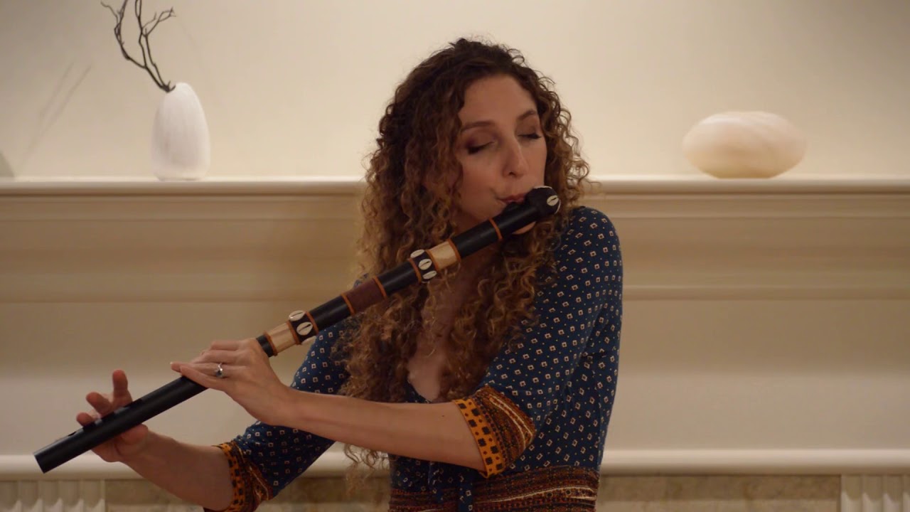 African fula/ tambin flute - Improvisation
