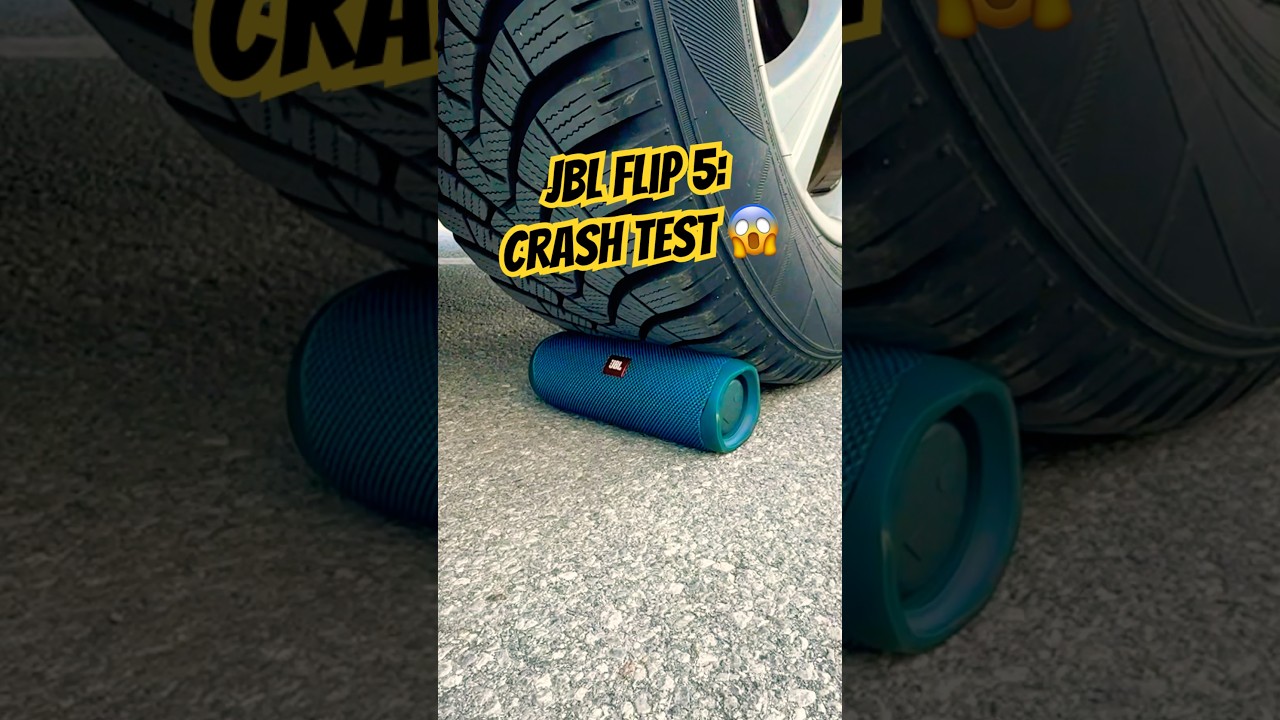 JBL Flip 5 Under Car Wheel 🛞💥