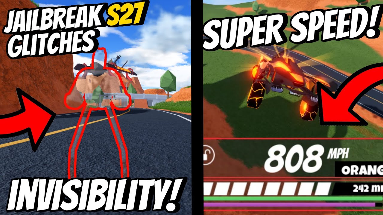 Revealing THE BIGGEST and MOST BROKEN Roblox Jailbreak GLITCHES in Season 27.