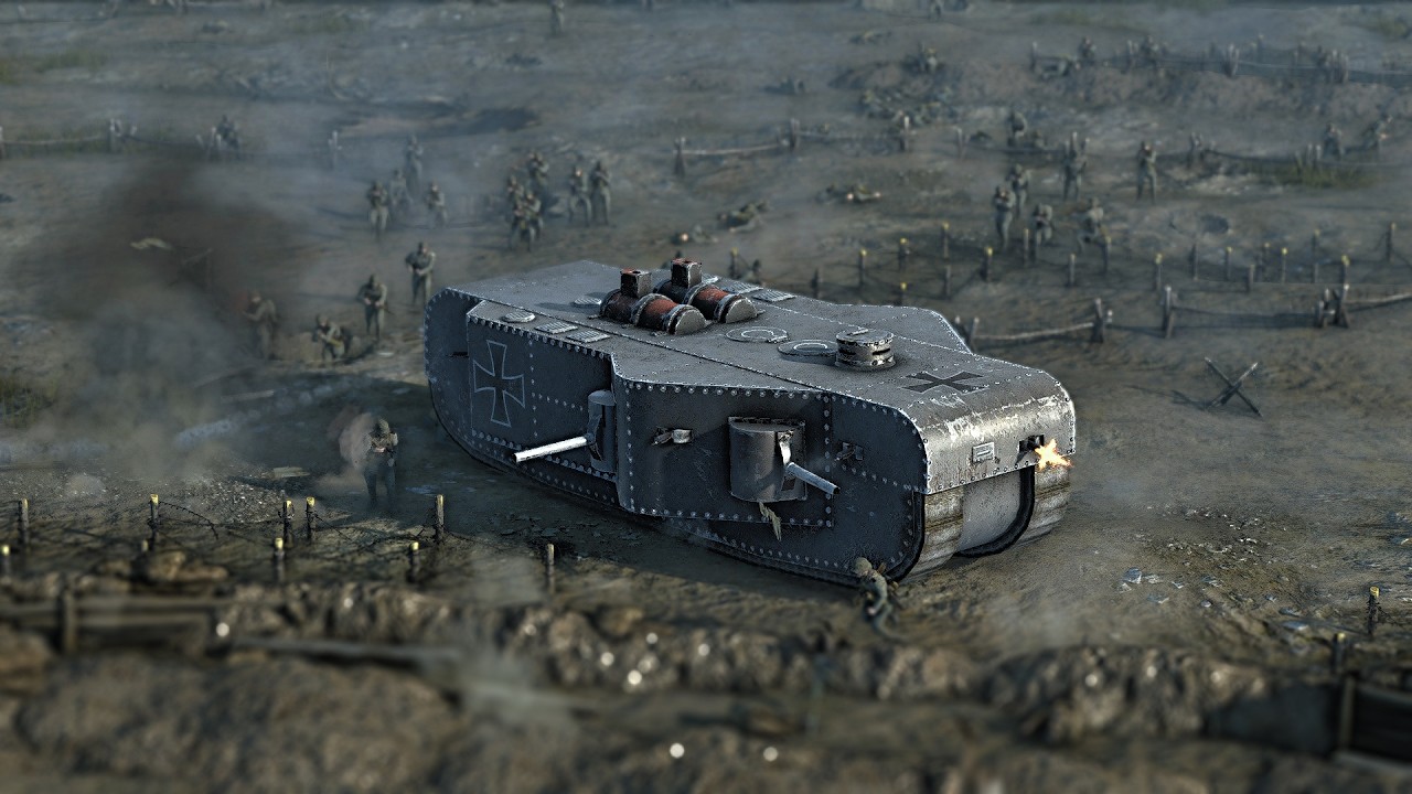 K-Wagen The Monster Tank of World War I Too Big for the Battlefield | Tilt Shift