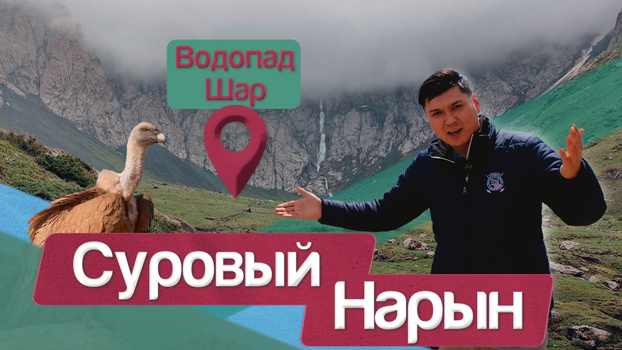 Суровый Нарын | Водопад Шар | Стая ГРИФОВ в НАРЫНЕ | Невероятное приключение | Трэвелбро
