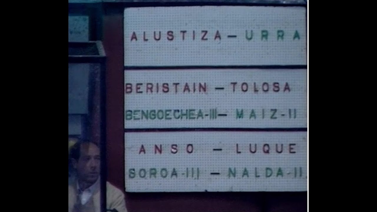 ALUSTIZA vs URRA (Anoeta · 1984) Mano individual [FINAL]