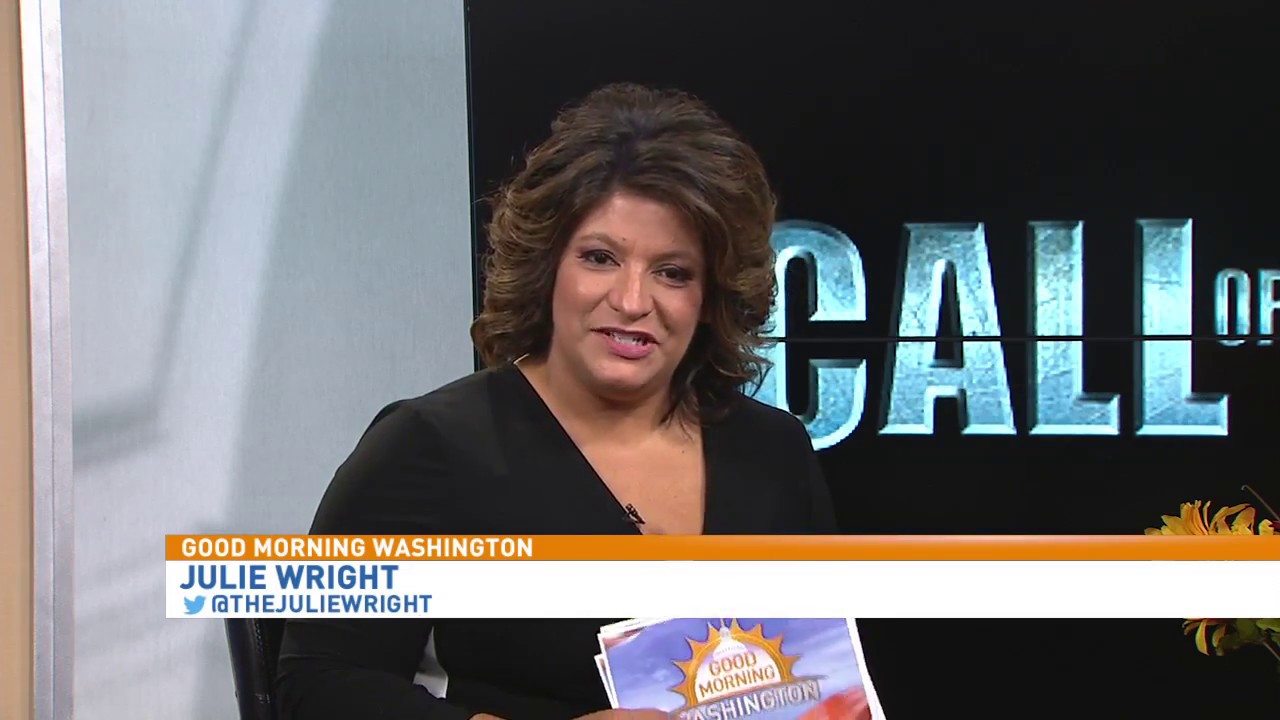 Call of Duty's Jamie Hyder (Lt. Nora Salter) on Good Morning Washington - 11/28/2016