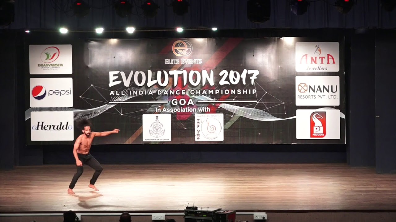 SHAILESH MAHALE (Goa) | Judge Showcase | EVOLUTION 2017- All India Dance Championship GOA