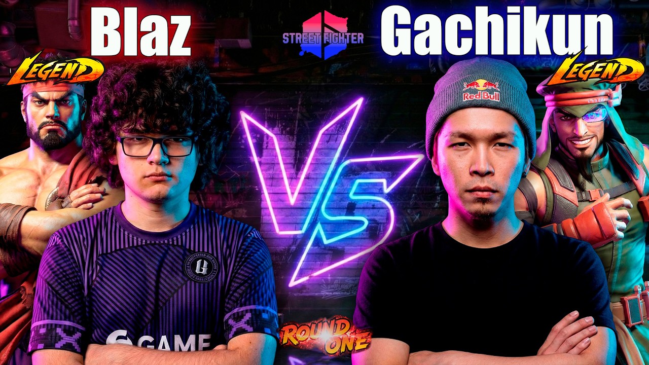 Blaz (Ryu) vs Gachikun (Rashid) ▰ The King of Rashid! World Champ | SF6