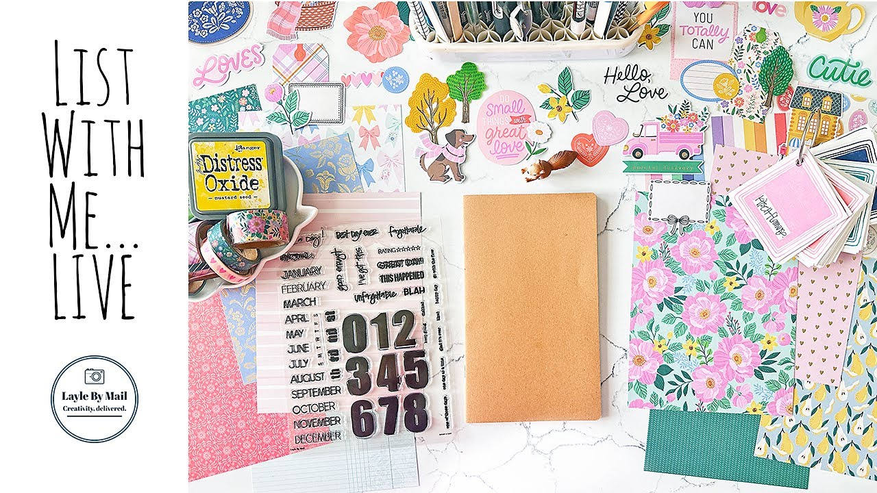 List With Me… LIVE, Traveler’s Notebook Style 2.17.24