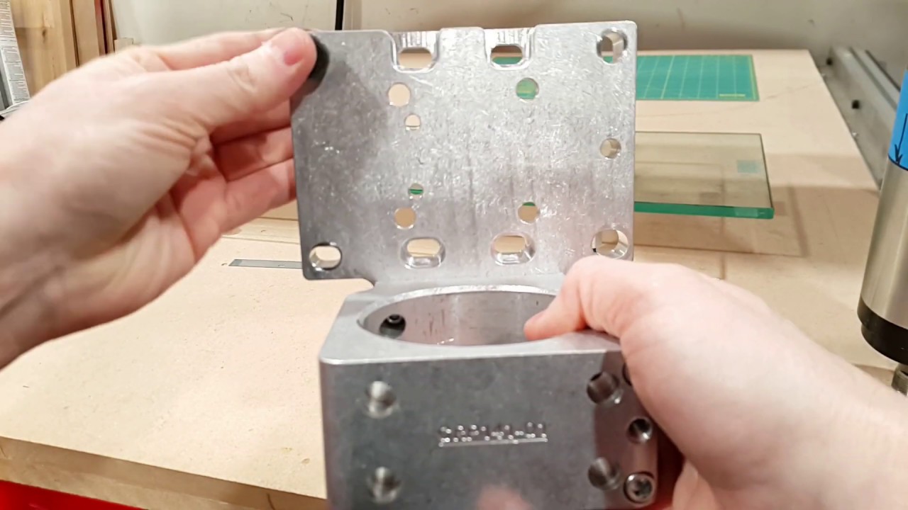 AVID CNC's 80mm Spindle Mount with Tramming Adapter