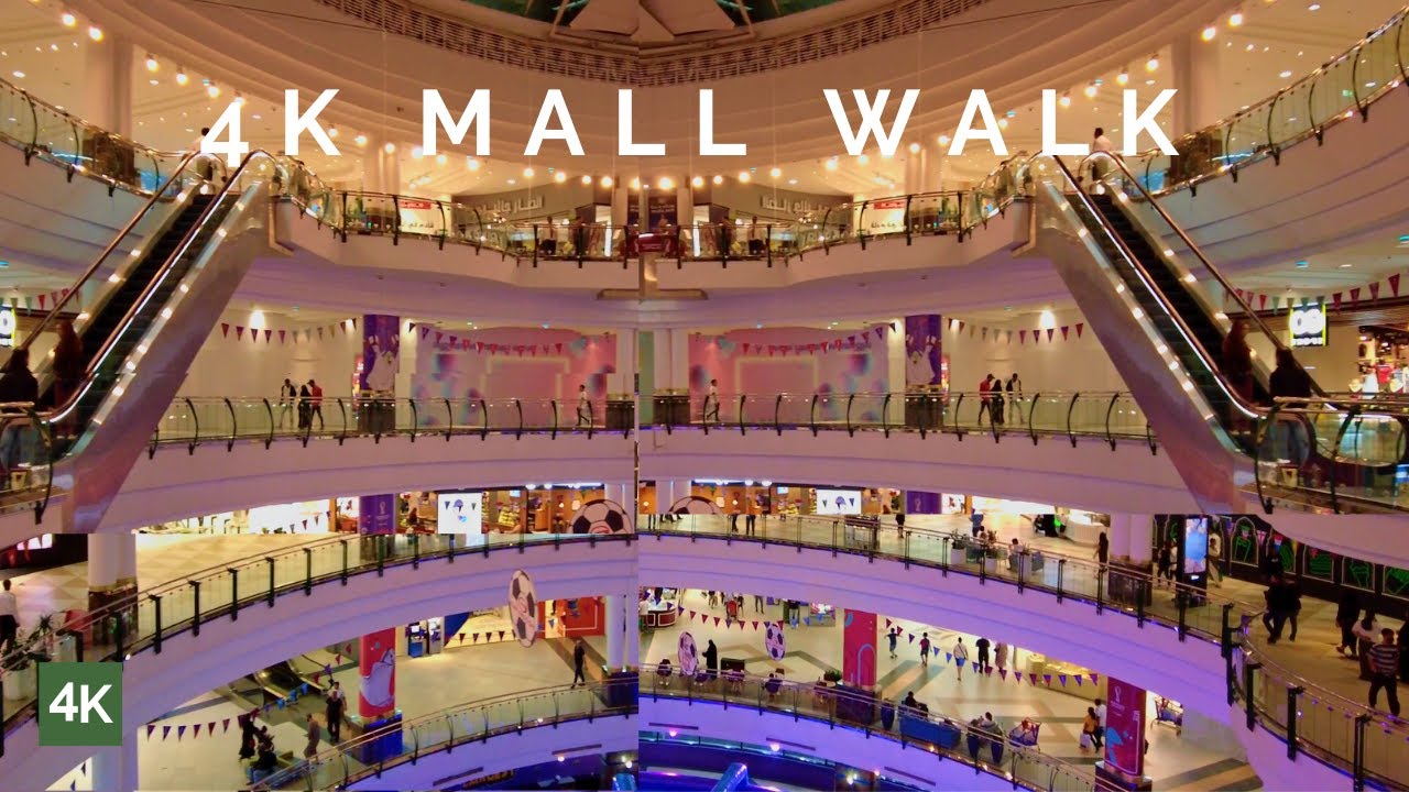 City Center Doha Qatar shopping Mall | 4k Qatar walks | 4K walking tour hdr 60 fps