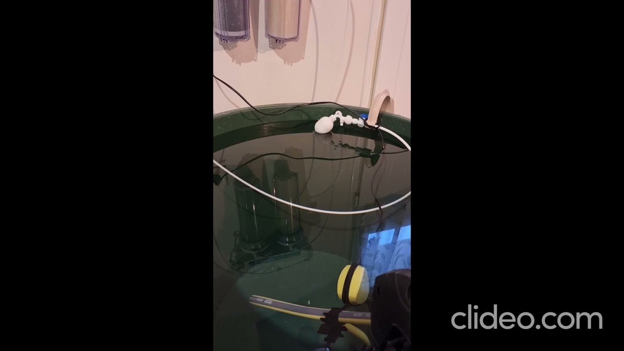 FLUVAL FX6. CHANGEMENT D'EAU BAC 1000 LITRES