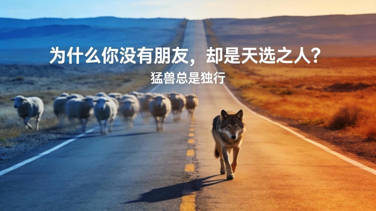 為什麼你沒有朋友？恭喜你，你可能剛剛通過了人類的終極測試。