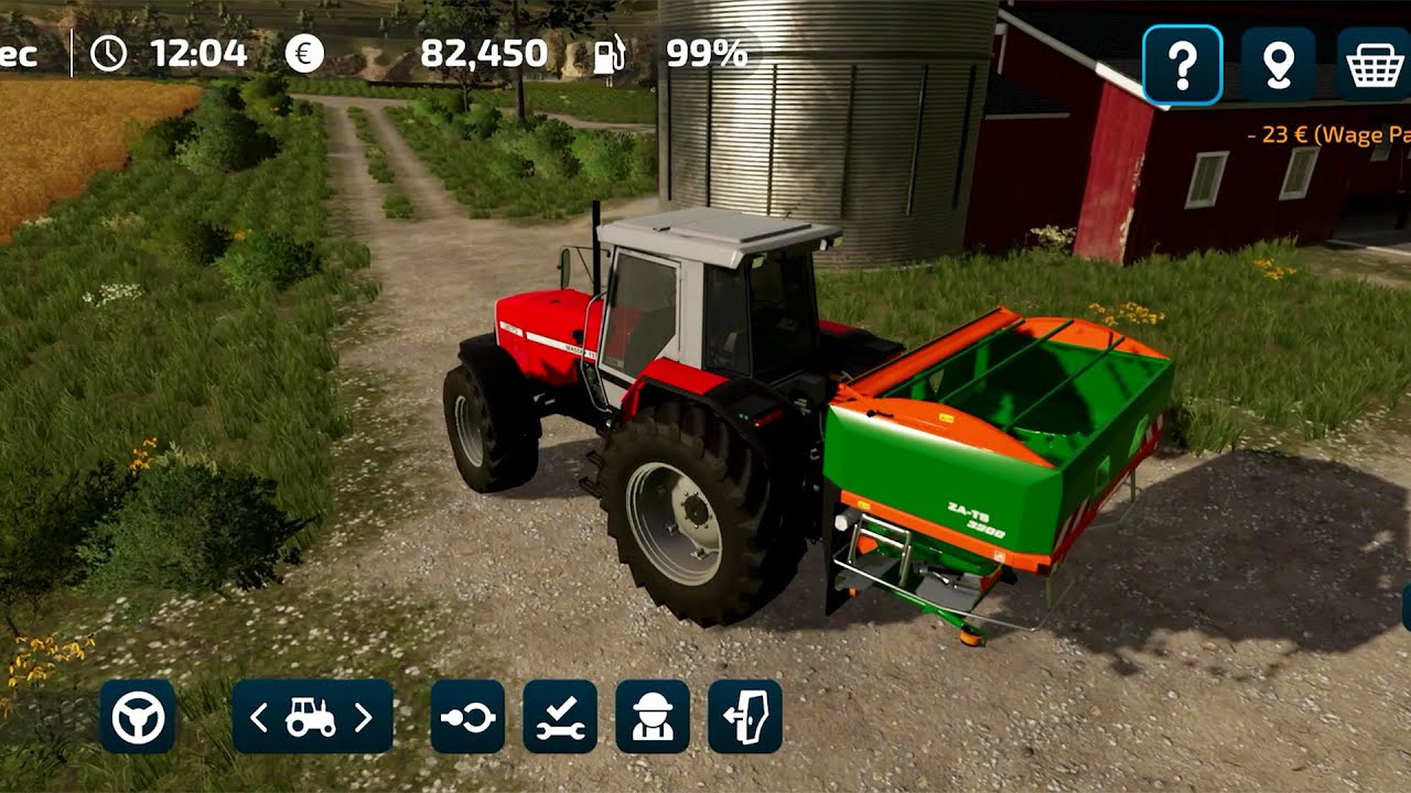 Farming Simulator 23 - iOS Gameplay Part 2 | Cultivating And Harvesting