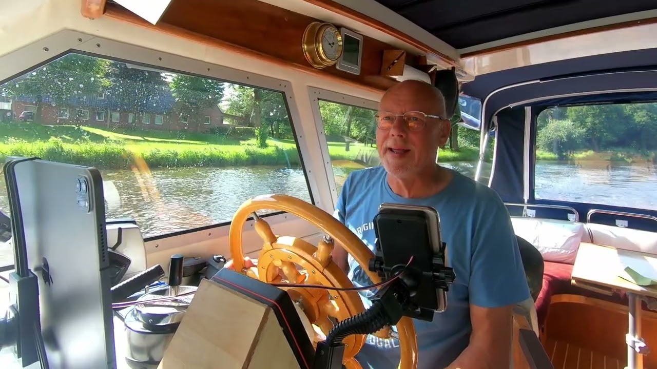 Urlaub und Reisen auf dem eigenen Boot. Staffel 1, Folge 5, vom WSC Lathen zur Stadtmarina in Leer.