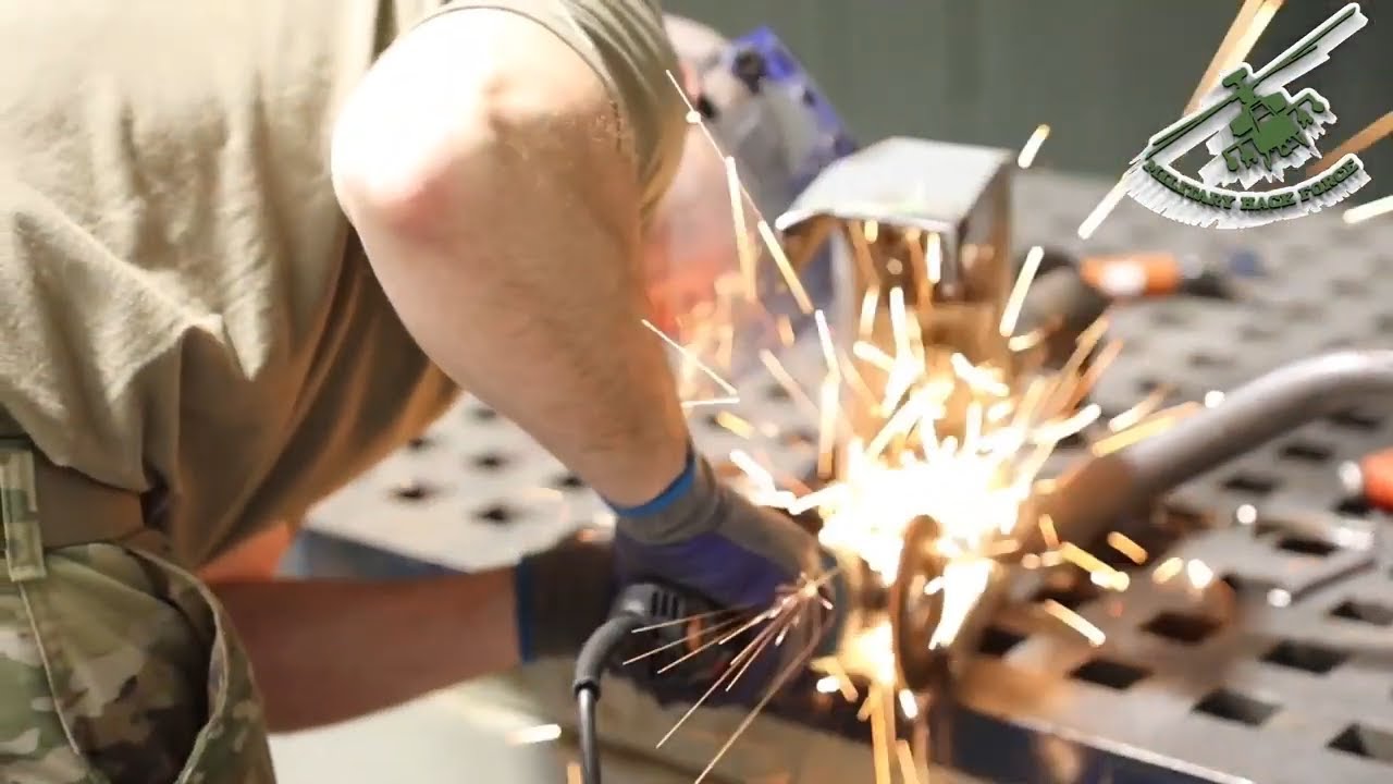 Watch a Metals Shop for the US Airforce in Action Replacing & Repairing Parts