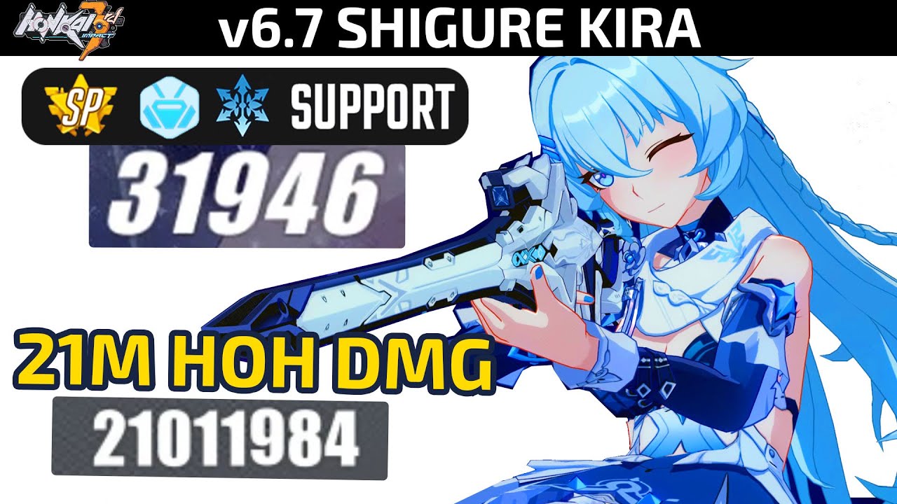 Honkai v6.7 - SHIGURE KIRA - SP valks can freeze time now