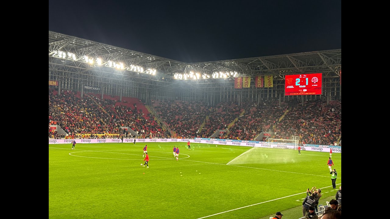Göztepe 2 Fatih Karagümrük SK 1 Gürsel Aksel Stadyumu İzmir