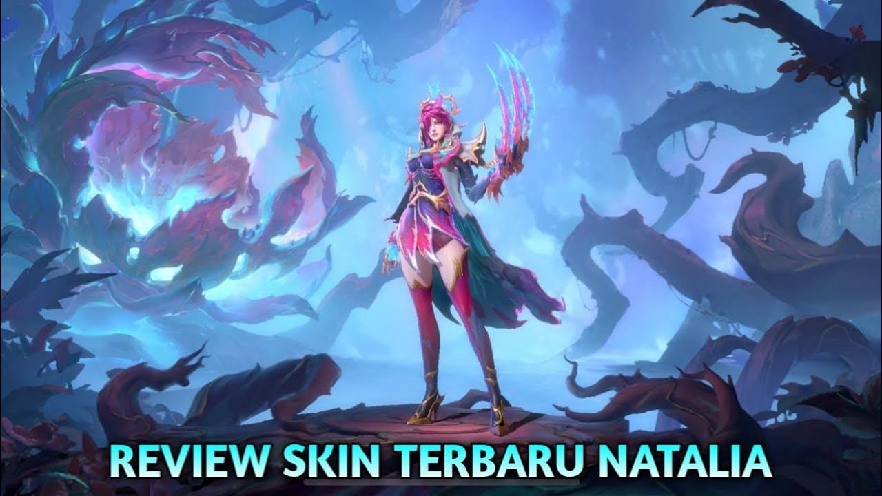 REVIEW SKIN NATALIA EPIC TERBARU !! EFEKNYA KEREN BANGET - MOBILE LEGENDS