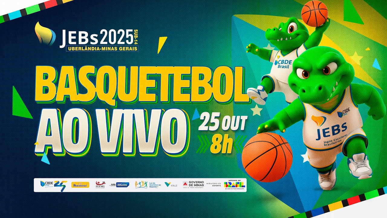 JEBs sub14/2025 Uberl&acirc;ndia | Basquetebol Dia 25