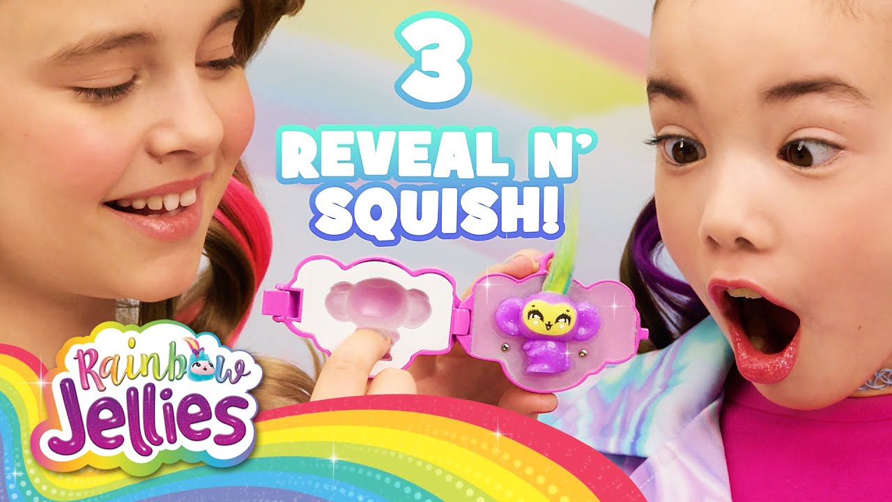 Rainbow Jellies | 🌈 1,2,3 Rainbow Reveal! 🌈
