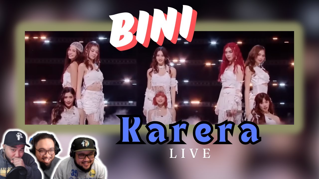 BINI | 'Karera' Live Performance Show It All - Reaction -  WE WANT MORE! 🇵🇭