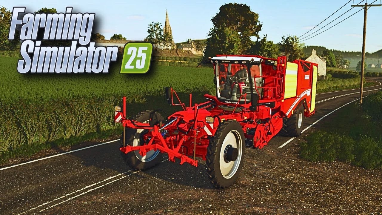 FARMING SIMULATOR 25 - PS5 PRO GAMEPLAY - ONION HARVESTING