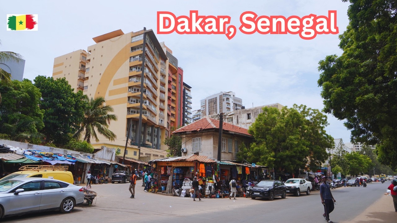 Dakar, Senegal, the most beautiful city in West Africa, walking tour