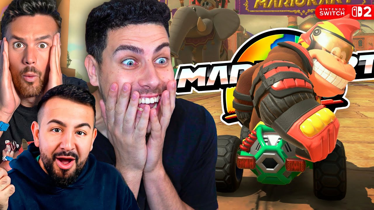 Así juegan los YOUTUBERS a Mario Kart World COMPETITIVO