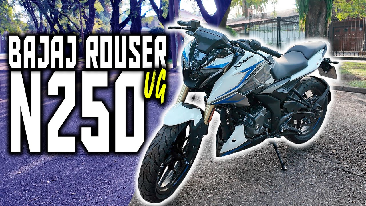 NUEVA BAJAJ ROUSER N250 UG I + 5 ACTUALIZACIONES 2025