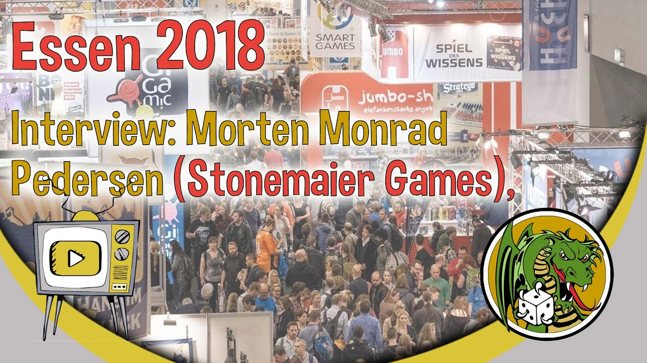 Interview: Morten Monrad Pedersen (Stonemaier Games), Essen 2018