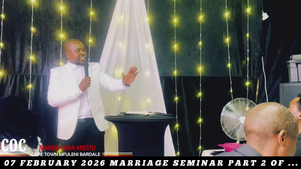 Mr MM Monakali _ Marriage Seminar Part 2