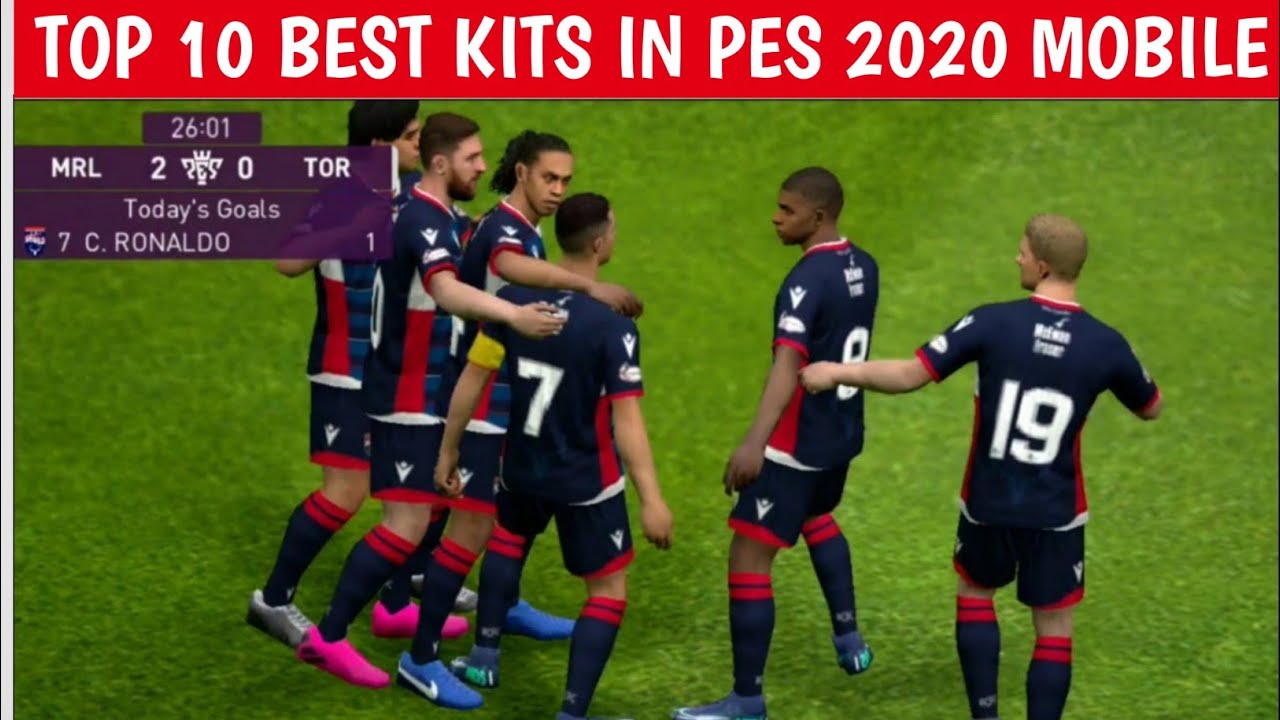 Top 10 Best Kits in PES 2020 Mobile |No Patch| Part 1