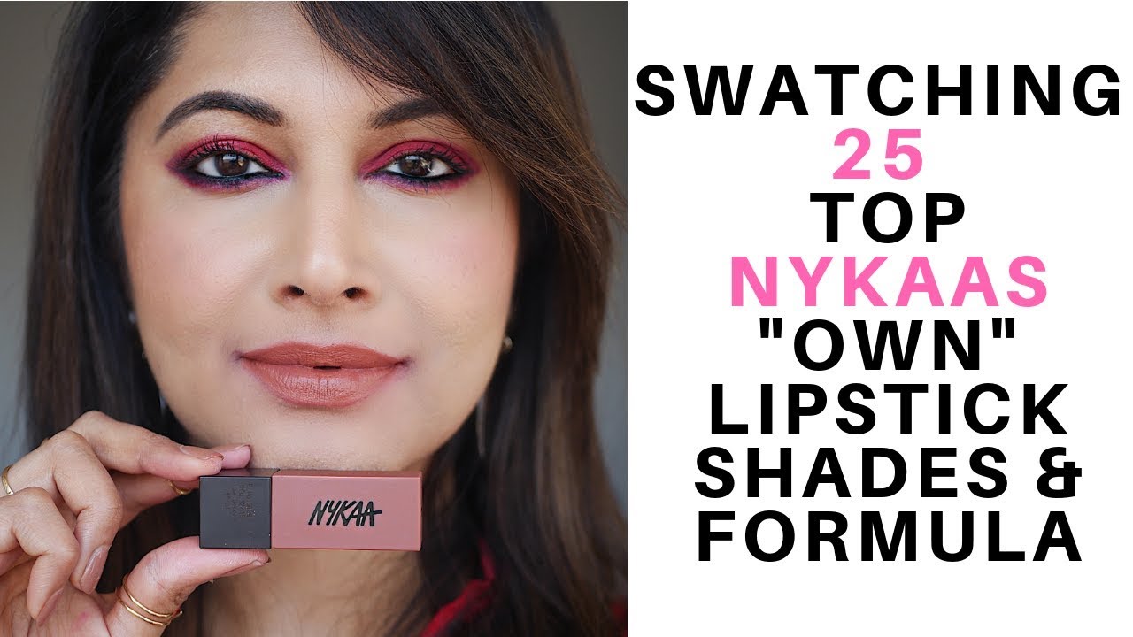 BEST OF NYKAAS OWN LIPSTICK SHADES & FORMULA | MATTE TO LAST, ULTRA MATTES, LIP CRAYONS, PAINTSTIX