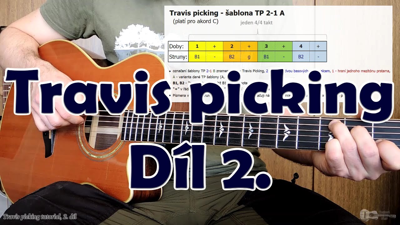 Travis picking, díl 2. - kytarová lekce